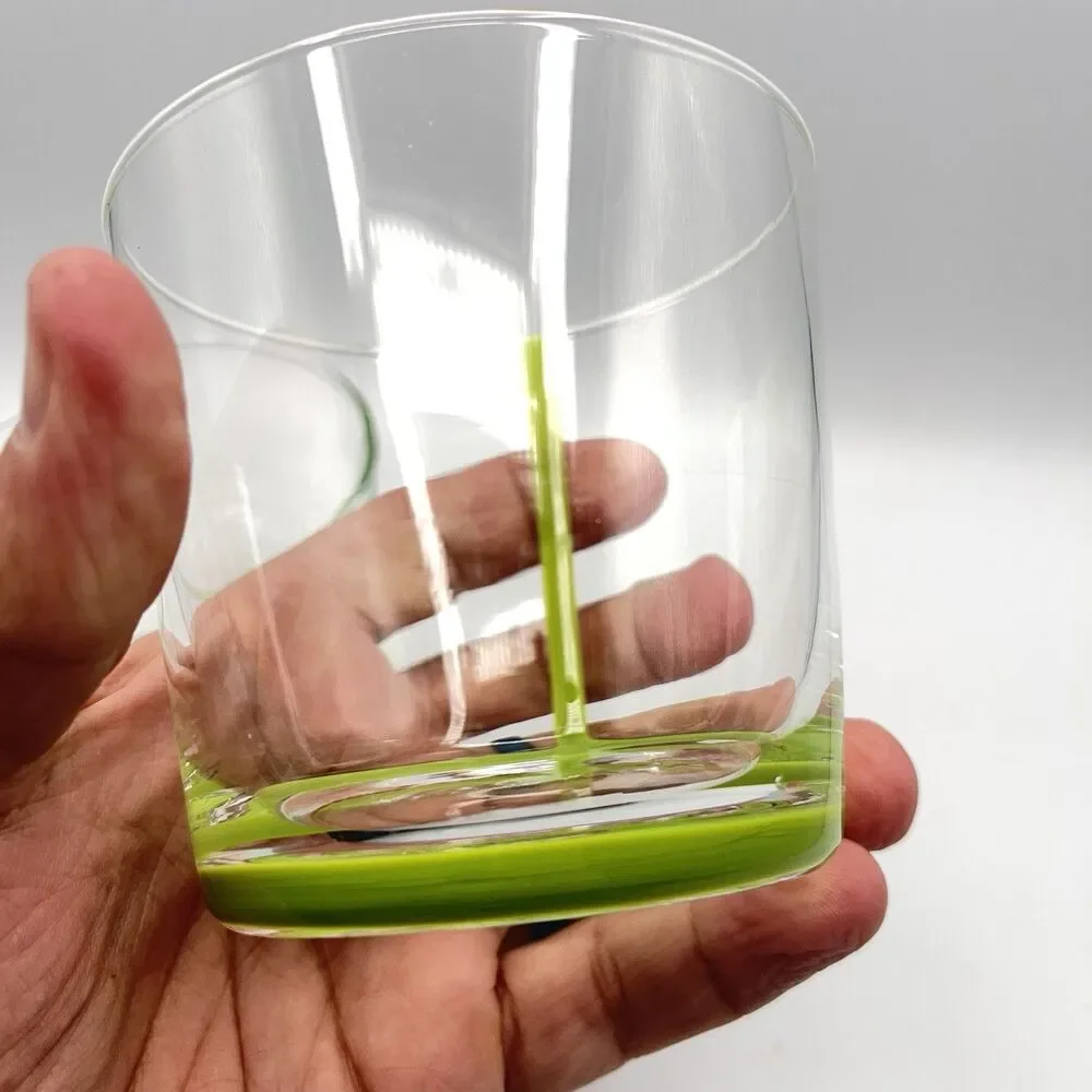 Green Glasses - Set Of 2